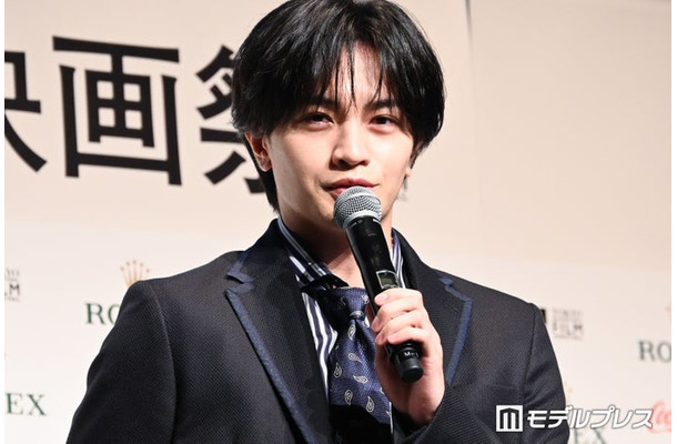 「第39回東京国際映画祭ラインナップ発表会見」に出席した中島健人（C）モデルプレス