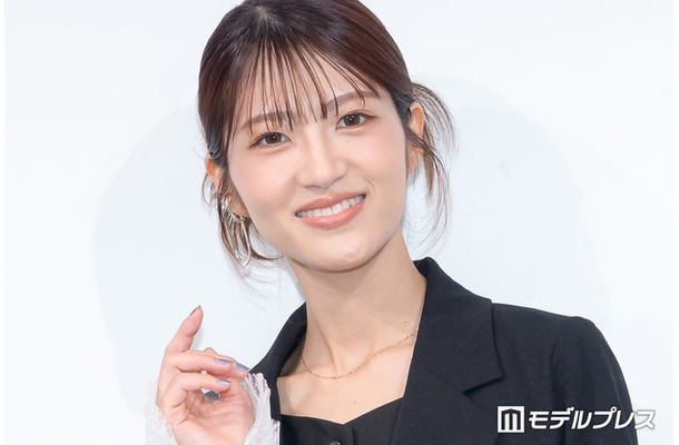 「FIRST EGOISM」合同取材に出席した若月佑美(C)モデルプレス