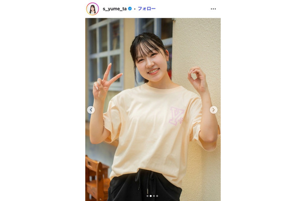 鈴木夢Instagramより