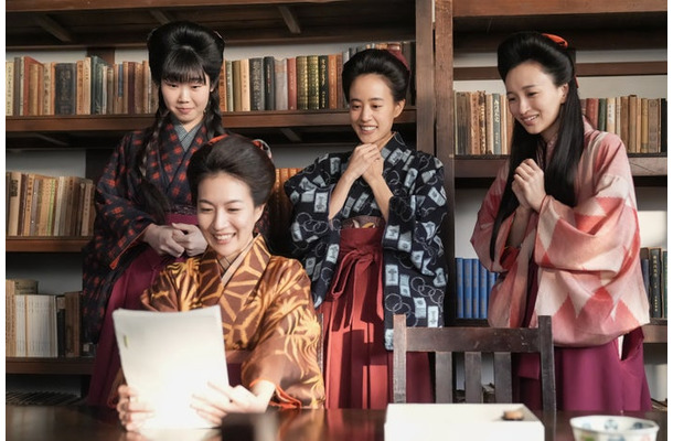 中井千聖、木竜麻生、石橋静河、華優希「ブラッサム」第7話（C）NHK