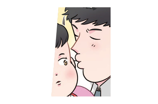 パパの心を打ち砕く…!? 保育園のお迎えで待ち受けていた娘の「会心の一撃」とは【ただいま！ 保育士でこ先生１ #９】