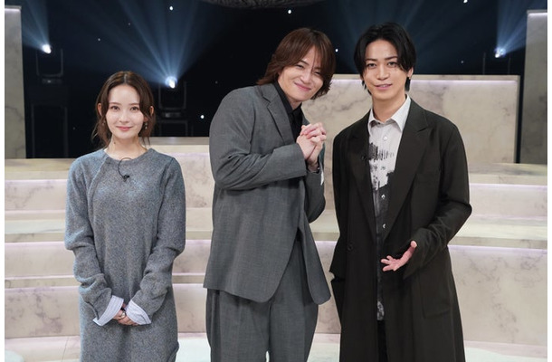 （左から）畑芽育、菊池風磨、亀梨和也「夜の音-TOKYO MIDNIGHT MUSIC-」（C）日本テレビ