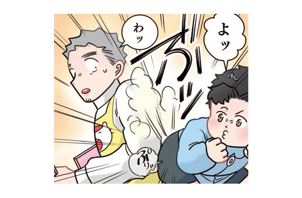 「やばいやばい！」と叫びながら迫る園児。先生に助けを求めていると思いきや…まさかのテロ!?【ただいま！ 保育士でこ先生１ #12】