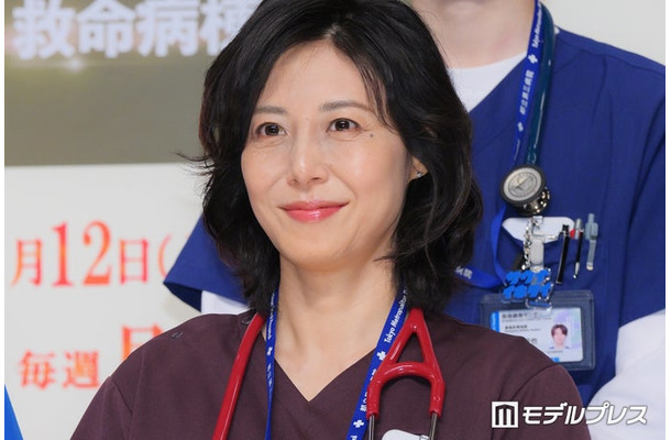 「救命病棟24時」制作発表会見に出席した松嶋菜々子（C）モデルプレス
