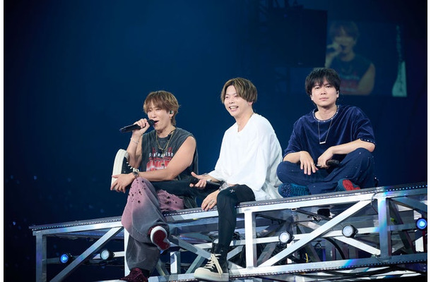 (左から)小山慶一郎、増田貴久、加藤シゲアキ/NEWS(提供写真)