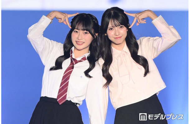 秋元優奈、白石乙華(C)モデルプレス