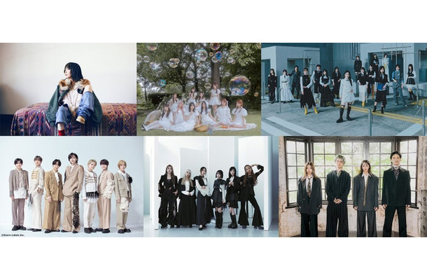 10月19日放送「CDTV」出演アーティスト(提供写真)