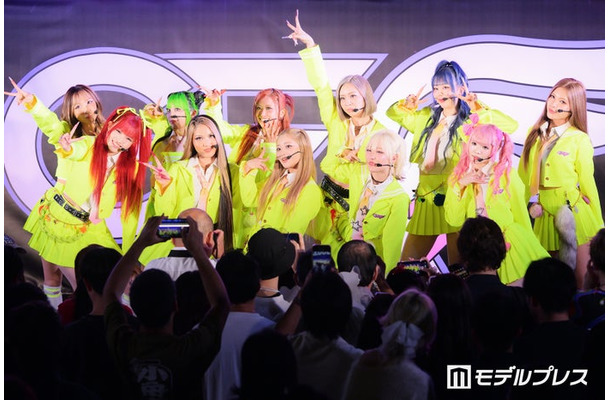 デビュー前日お披露目イベントに出席したGALEDGE.（C）モデルプレス