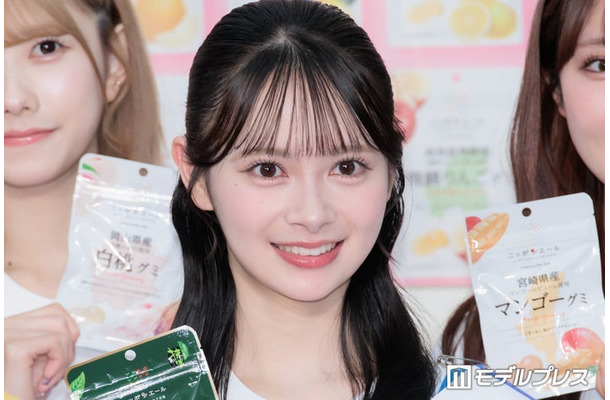 記者会見に出席した伊藤百花（C）モデルプレス