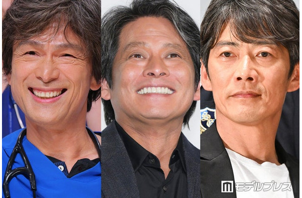 江口洋介、織田裕二、反町隆史（C）モデルプレス