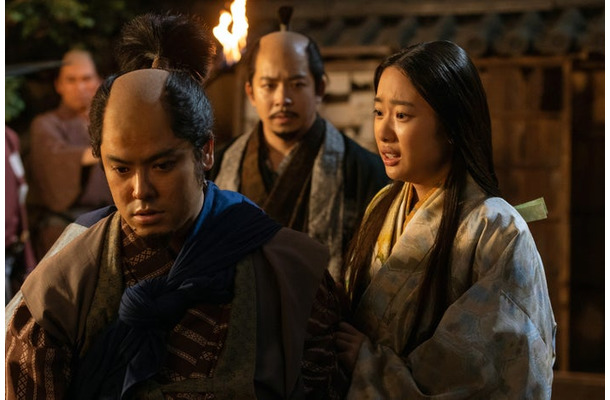 前原瑞樹、倉沢杏菜「豊臣兄弟！」第40話（C）NHK