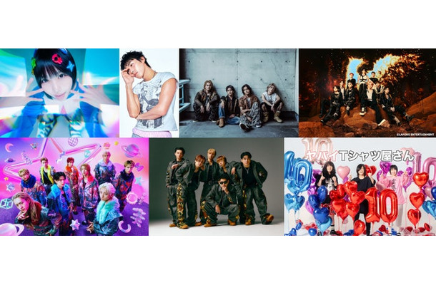 11月2日放送「CDTV」出演アーティスト（提供写真）