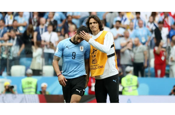 怪我のカバーニ、ベンチでW杯終了…敗退後のコメントが泣ける