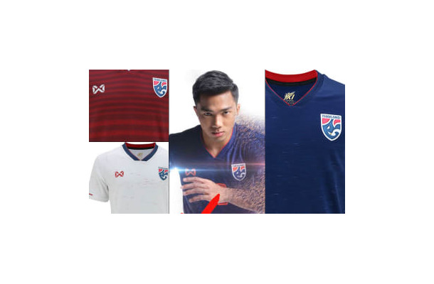 タイ代表がアジア杯に向けた2019新ユニフォームを発表！洒落たデザインが登場
