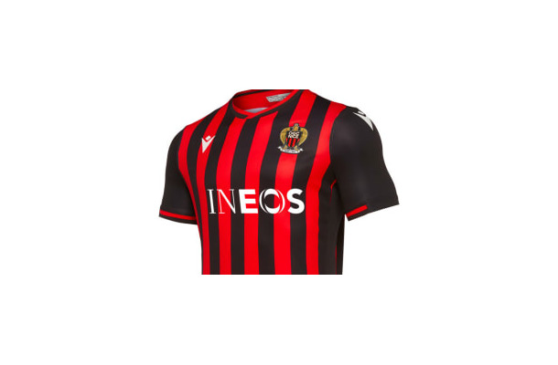 ニース、「美しきストライプ」の2019-20新ユニフォーム登場！