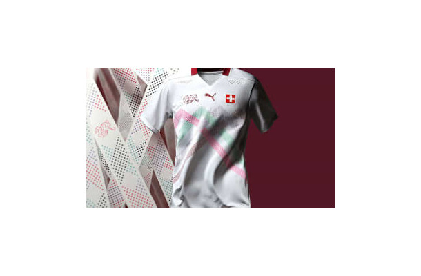 スイス代表、EURO2020に向けた新ユニフォーム発表！デザインは「山と言語」