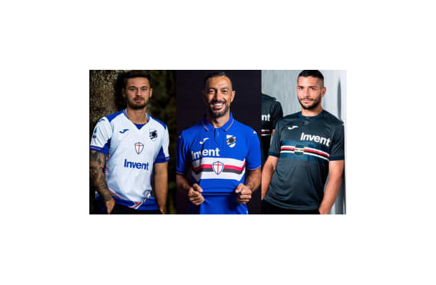 吉田麻也の新天地、今季のサンプドリア「美しいユニフォーム」を見る