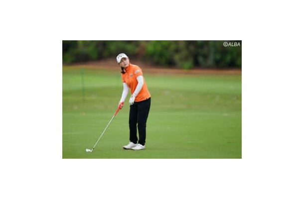 横峯さくら（写真はゲインブリッジLPGAアット・ボカ・リオ）（撮影：岩本芳弘)
