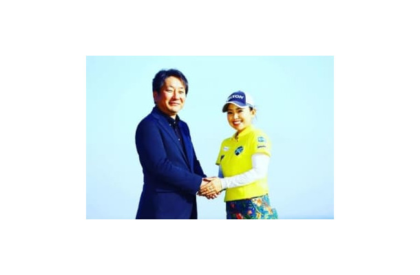 GOLFZON Japan株式会社とスポンサー契約した青山加織（写真は本人のインスタグラムより）
