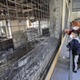 火災跡残る校舎、震災遺構に