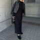重く見えないオールブラックコーデの秘訣とは？洗練された辛口モードの絶妙バランス【40代の毎日コーデ】