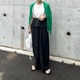 夏カーデこそ鮮やかカラーが映える。大人が選びたいのは、こんな色【40代の毎日コーデ】