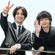 キンプリ高橋海人＆中村倫也、赤坂にサプライズ登場 道行く人と交流楽しむ【DOPE 麻薬取締部特捜課】