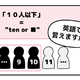 マンガでわかる！英語で「１０人以下」はなんて言う？