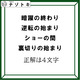 クイズです！「４つの言葉から４文字の言葉を導きましょう」ヒント！各言葉のから一文字を拾いましょう【難易度LV３.・中辛】