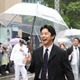 仲野太賀＆池松壮亮、“豊臣兄弟”が「博多どんたく 港まつり」に出陣 雨の沿道歩き盛り上げる