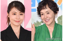 有村架純「海のはじまり」共演・大竹しのぶの舞台見学 密着2ショットに反響