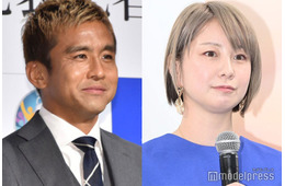 元サッカー日本代表・稲本潤一、妻・田中美保と寄り添う結婚記念日写真公開「最高の笑顔」「素敵なご夫婦」の声