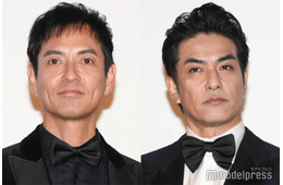 沢村一樹＆北村一輝「カズキとイッキ」念願の自撮り公開「お顔も名前も似てる」「色気が半端ない」の声