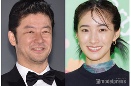 中田クルミ、夫・浅野忠信との2ショット公開 ゴールデングローブ賞助演男優賞を現地で祝福