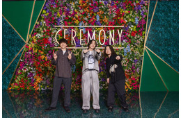 人気バンド・My Hair is Bad、ミセス主催イベントに出演 モダンなシャツスタイルでグリーンカーペット登場【Mrs. GREEN APPLE presents「CEREMONY」】