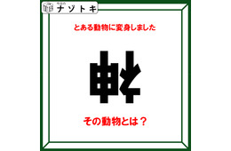 クイズです！「神がある動物に変身！？その動物とは？」漢字の「神」の状況から考えよう【難易度LV３.・中辛】