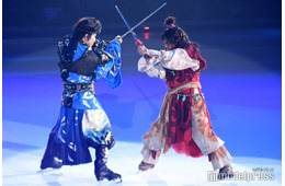 NEWS増田貴久、高橋大輔・荒川静香らと氷上で殺陣＆フライングも 初挑戦のアイスショー開幕【氷艶hyoen2025–鏡紋の夜叉-】