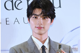 本田響矢、グレースーツで登場 一番輝いている瞬間明かす「3ヶ月ぶりに…」【クレ・ド・ポー ボーテ】