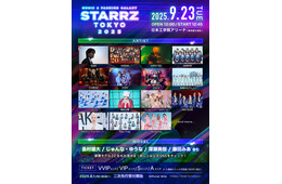 ISSEI・元ASTRO ROCKY（ラキ）ら、エンタメ×ファッションの祭典「STARRZ TOKYO」出演者第2弾解禁