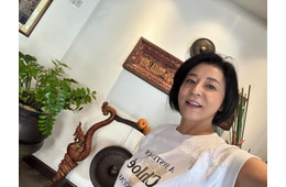 高嶋ちさ子、長身16歳息子の姿公開「すっかり大きくなった」「イケメン感すごい」と絶賛の声