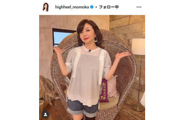 ハイヒール・モモコ、イケメン次男顔出し GLAY・TAKURO＆岩堀せり一家とLAでの食事ショット公開