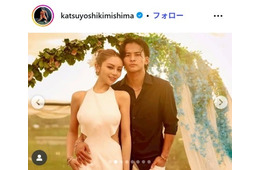 「シャッフルアイランド」かつよし＆フィーナカップル、密着動画公開 交際近況報告に「幸せ全開」「美男美女すぎる」の声
