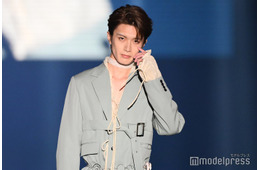 M!LK山中柔太朗、レースチョーカーで上品な魅力 素肌ジャケットで色気放出【TGC北九州2025】
