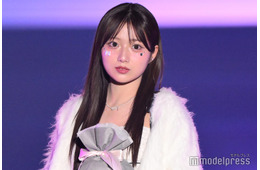 辻ちゃん長女・希空（のあ）ストレートヘア×頬ラインストーンがキュート【TGC北九州2025】