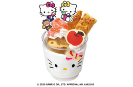 サーティワン、ハローキティと再コラボ 限定カップやアップルパイサンデーなど提供＜HELLO KITTY Loves ICE CREAM＞
