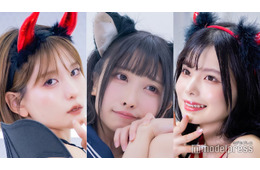 【見つけた美女シリーズ】フレッシュ「スペシャル大撮影会」で視線を集めた注目の3人