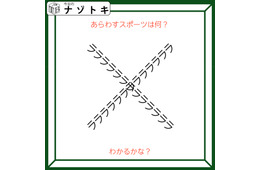 クイズです！「この図のスポーツ、挑戦したことありますか？」図を読み解きましょう【難易度LV２.・甘口】