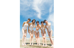 解散発表の＃ババババンビ「週プレ」登場 白水着姿でスラリ美脚輝く