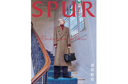 なにわ男子・道枝駿佑、圧倒的スタイルの良さ際立つパリショット「SPUR」表紙
