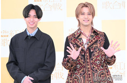 【紅白リハ1日目】King ＆ Prince高橋海人、会見中に突然永瀬廉へ発言内容を確認 永瀬は「希望の丘」交えたコメントも